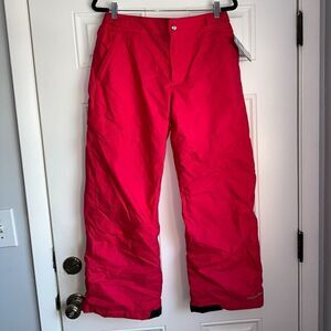 Columbia Kids Sled Now Talk Later Snow Pants Size youth XL PINK GIRLS insulated